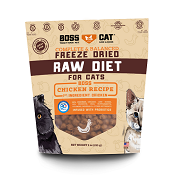 Boss Cat Freeze-Dried Raw Cat Food - Chicken Recipe